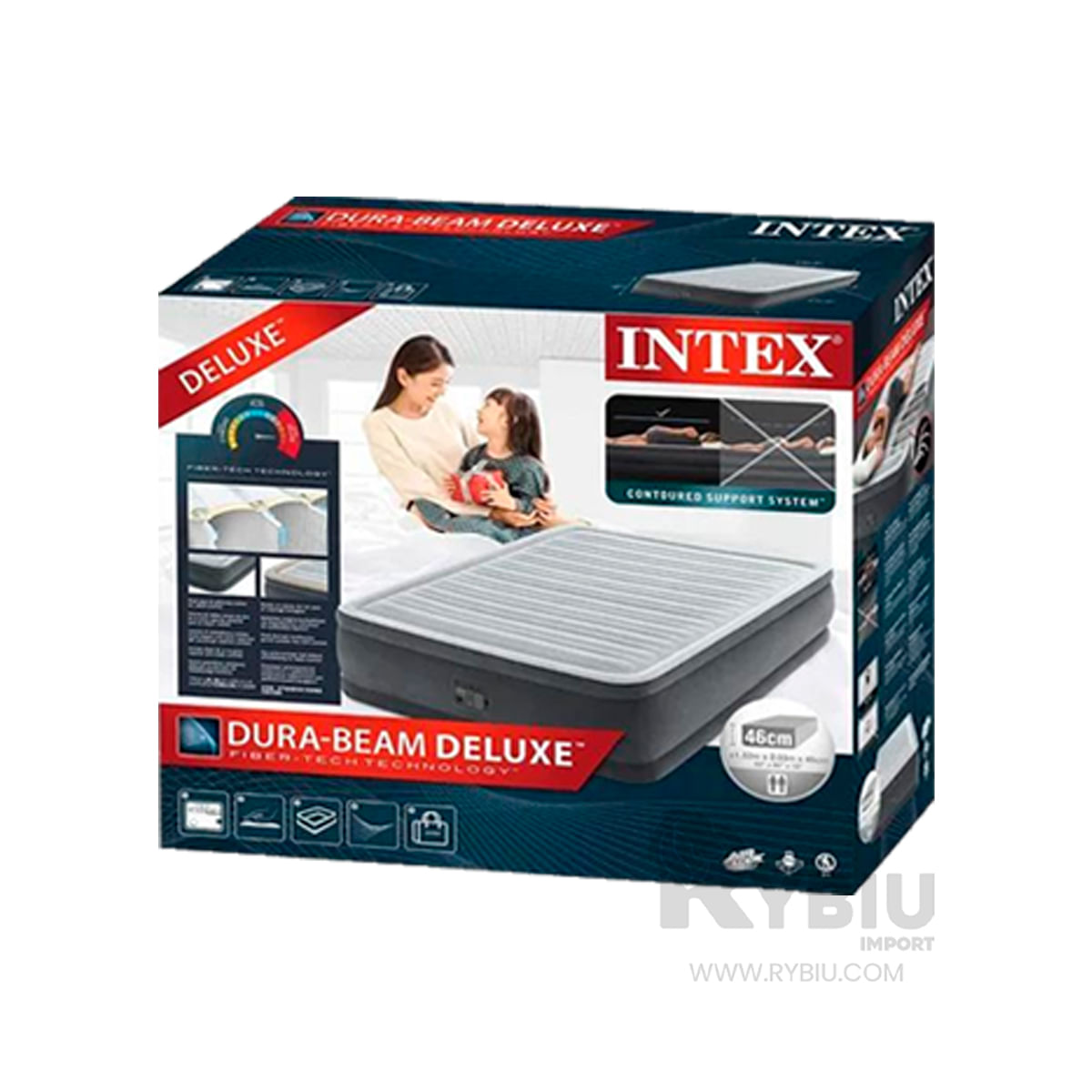 Cama Colchon Inflable Ideal para Dormitorio