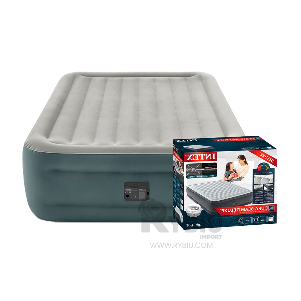 Intex Colchon Cama Ideal para Descanso