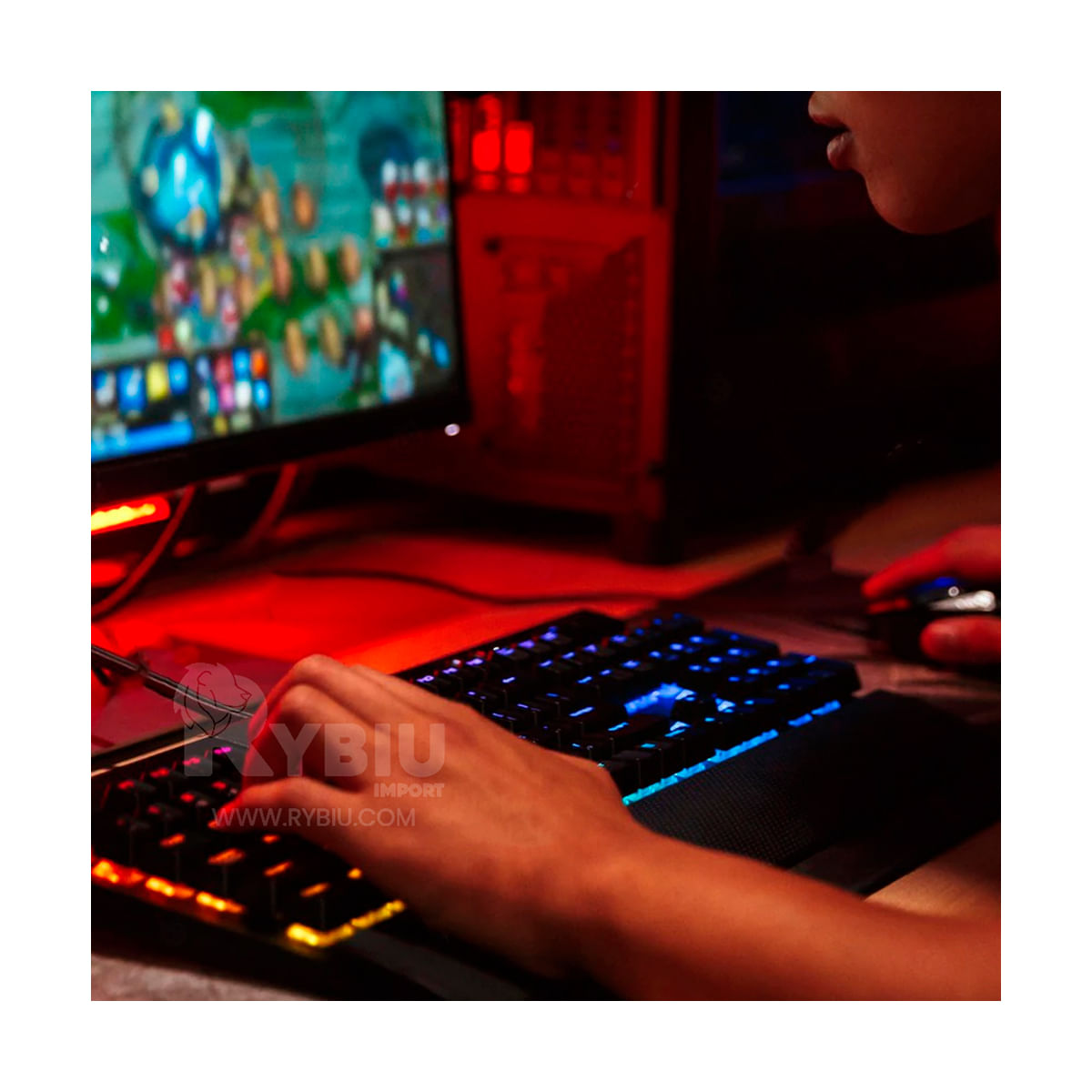 Gamer Set de 4 Piezas Color Negro