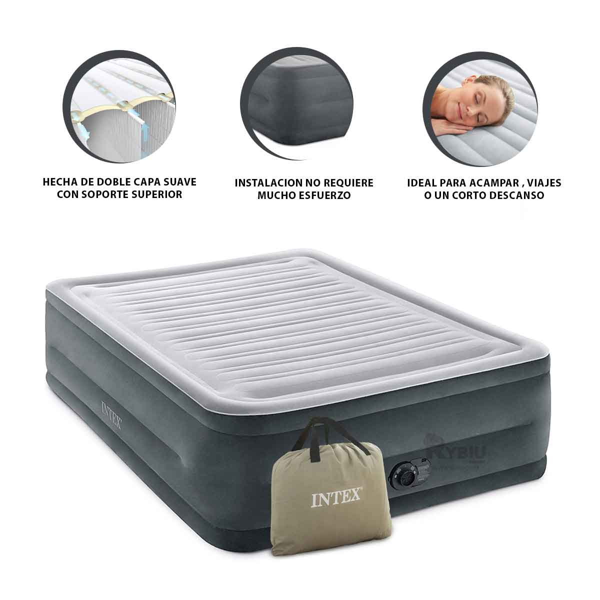 Comodo Colchon Cama de Gran Resistencia