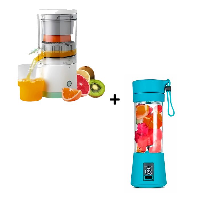 Exprimidor Eléctrico de Frutas y Verduras Mini Licuadora