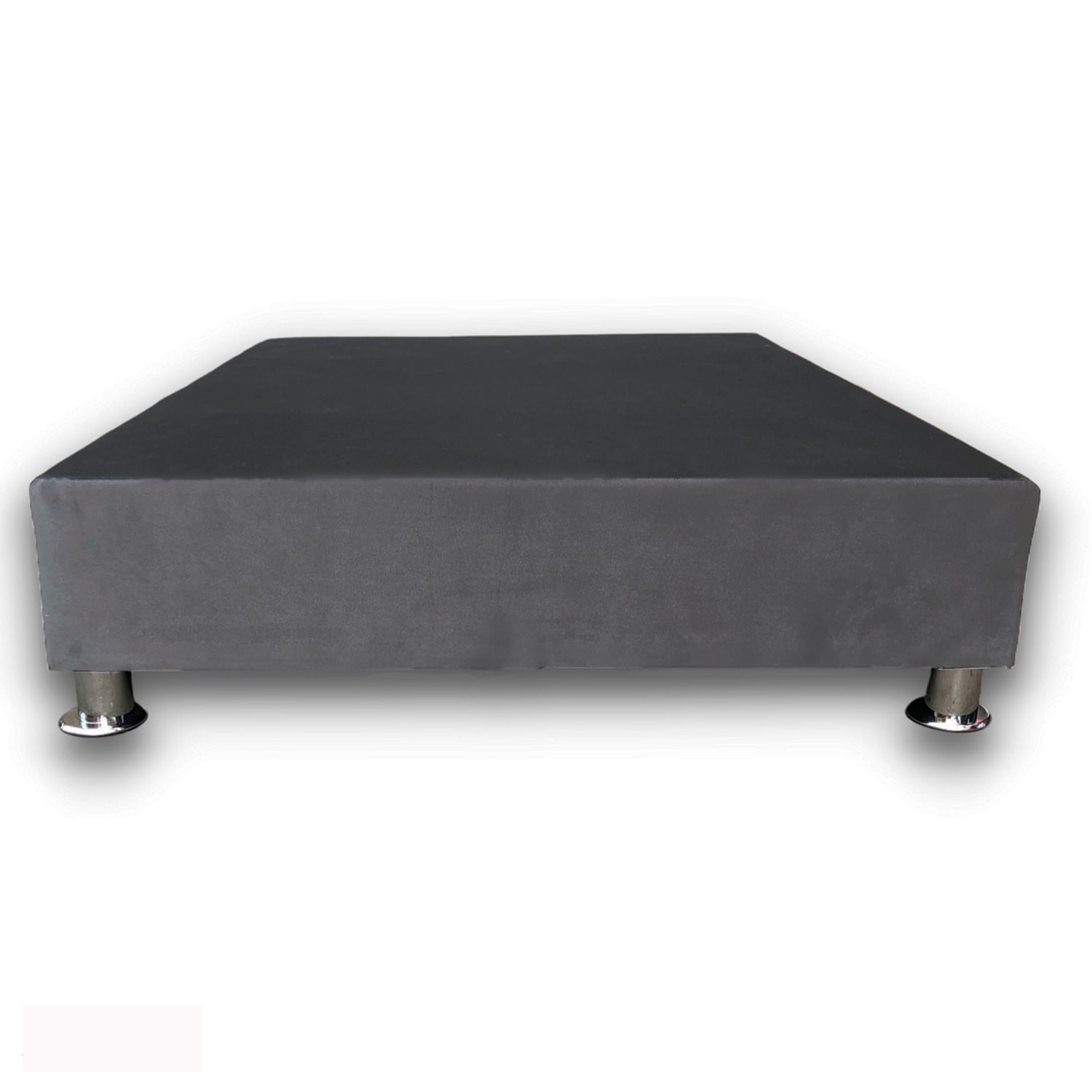 Box Tarima LeMueble 2 Plazas Plomo Oscuro