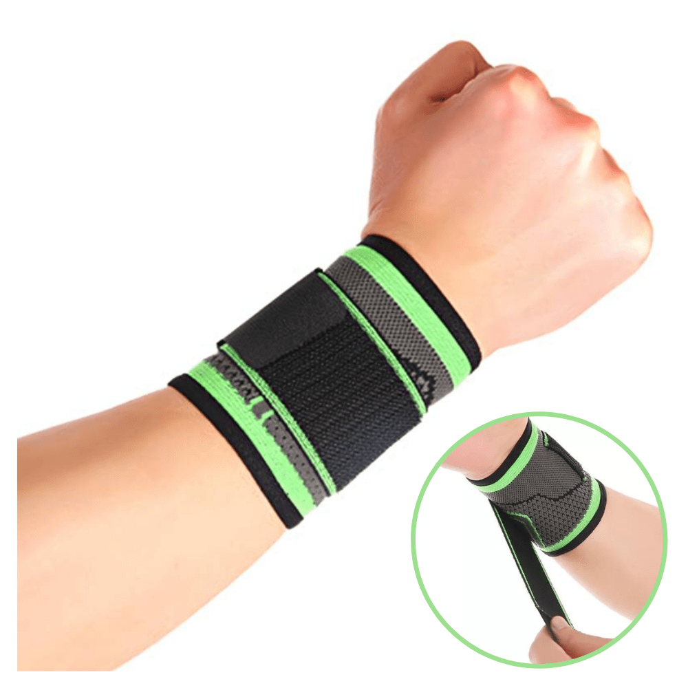 Muñequera Deportiva Elástica de Compresión