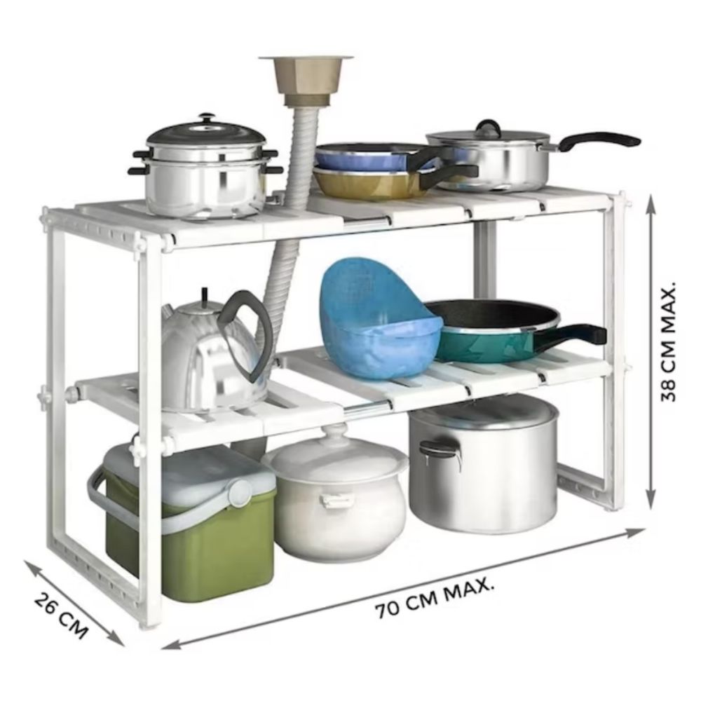 Mueble Organizador Cocina Blanco