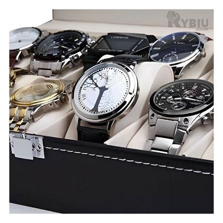 Innovador y Elegante Organizador de Relojes Amplio RYBIU IMPORT