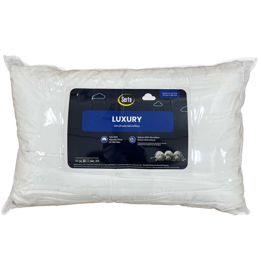 Almohada SERTA Luxury Serta Queen 70x50cm