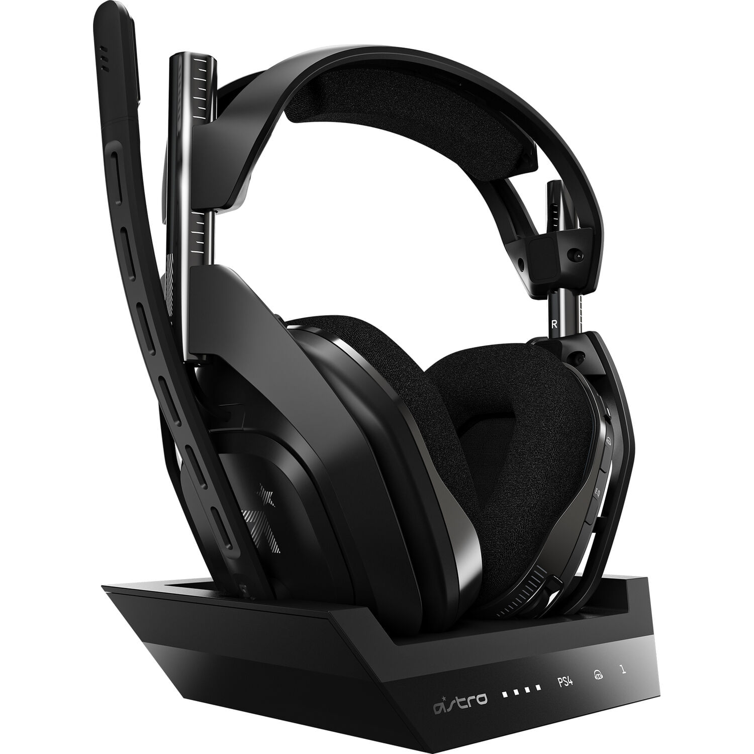 Auriculares Inalámbricos Astro Gaming A50 con Estación Base Negro y Gris para Windows Mac y Ps4