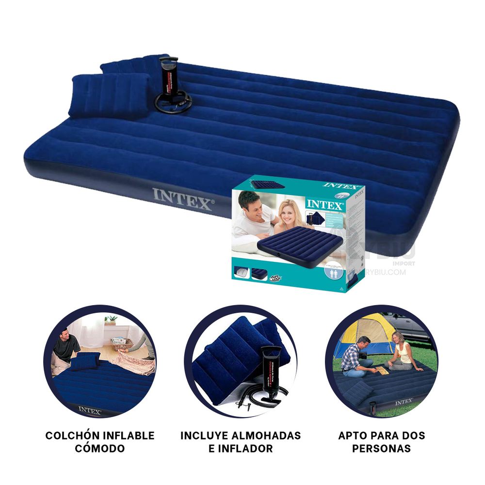 Cama Inflable de 2 1/2 Plaza de Alta Calidad - Promart