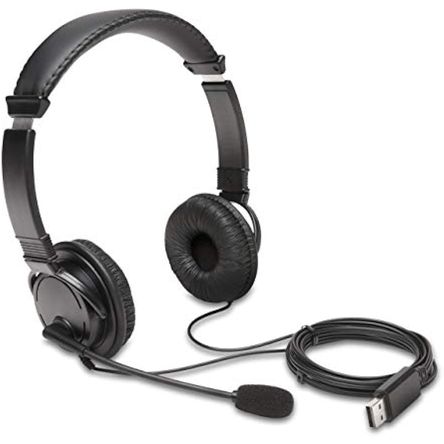 Audífonos Alámbricos K97601Ww para Hombre en Negro Kensington