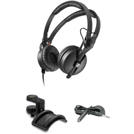 Auriculares de Monitor Sennheiser Hd 25 Plus con Kit de Soporte y Cable de Extensión