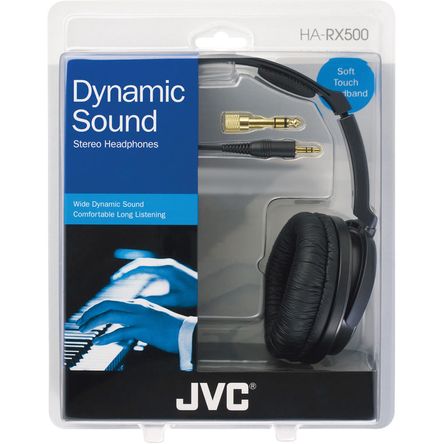 Auriculares Estéreo Alrededor de La Oreja Jvc Ha Rx500 Auriculares Estéreo Alrededor de La Oreja Jvc Ha Rx500