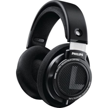 Auriculares Estéreo Hifi Philips Shp9500 Tipo Descubierto sobre La Oreja