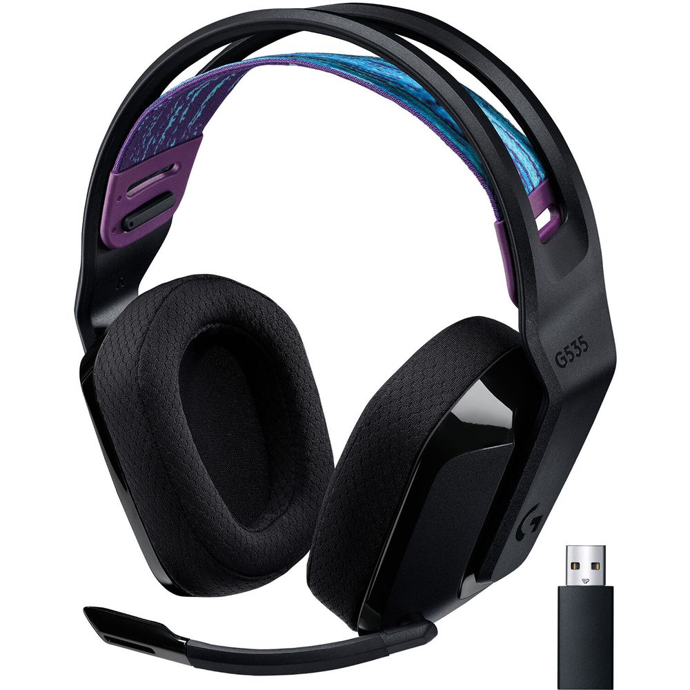 Logitech G535 auriculares inalámbricos Lightspeed (negro) - Promart