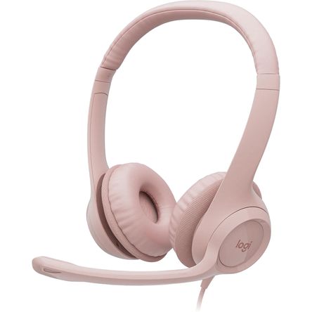 Auriculares Usb Logitech H390 Rosado Auriculares Usb Logitech H390 Rosado