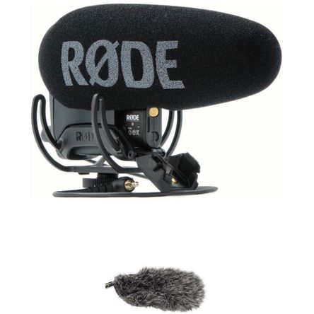 Kit de Micrófono de Cañón Rode Videomic Pro+ para Montar en Cámara con Parabrisas Deadcat Vmpr+ Kit de Micrófono de Cañón Rode Videomic Pro+ para Montar en Cámara con Parabrisas Deadcat Vmpr+