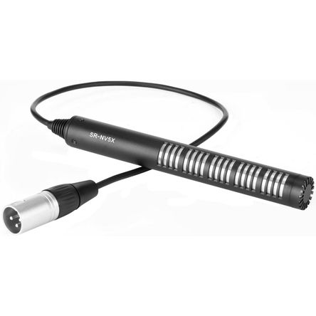 Micrófono de Cañón Corto Saramonic Sr Nv5X con Cable Xlr Integrado