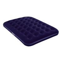 Colchón Inflable 2 Plazas Bestway Felpa Azul 137x191 cm