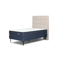 Dormitorio Europeo Upline 1.5 Plazas Issey Azul