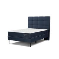 Dormitorio Upline  2 Plazas + Respaldo Issey