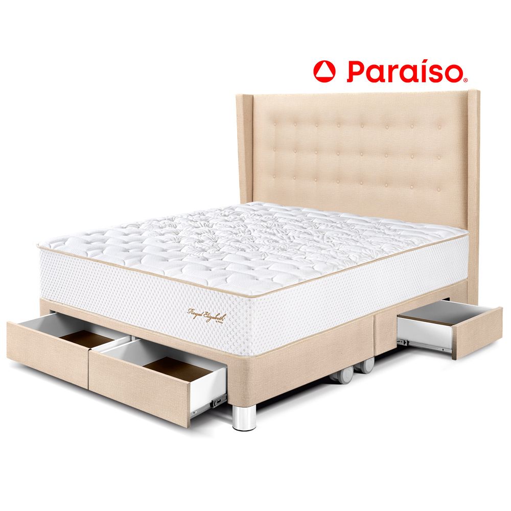 Dormitorio Cajones Royal Elizabeth King 198S Cabecera G Champagne