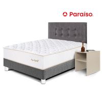 Dormitorio Royal Elizabeth 1.5 Plazas + Velador Repisa