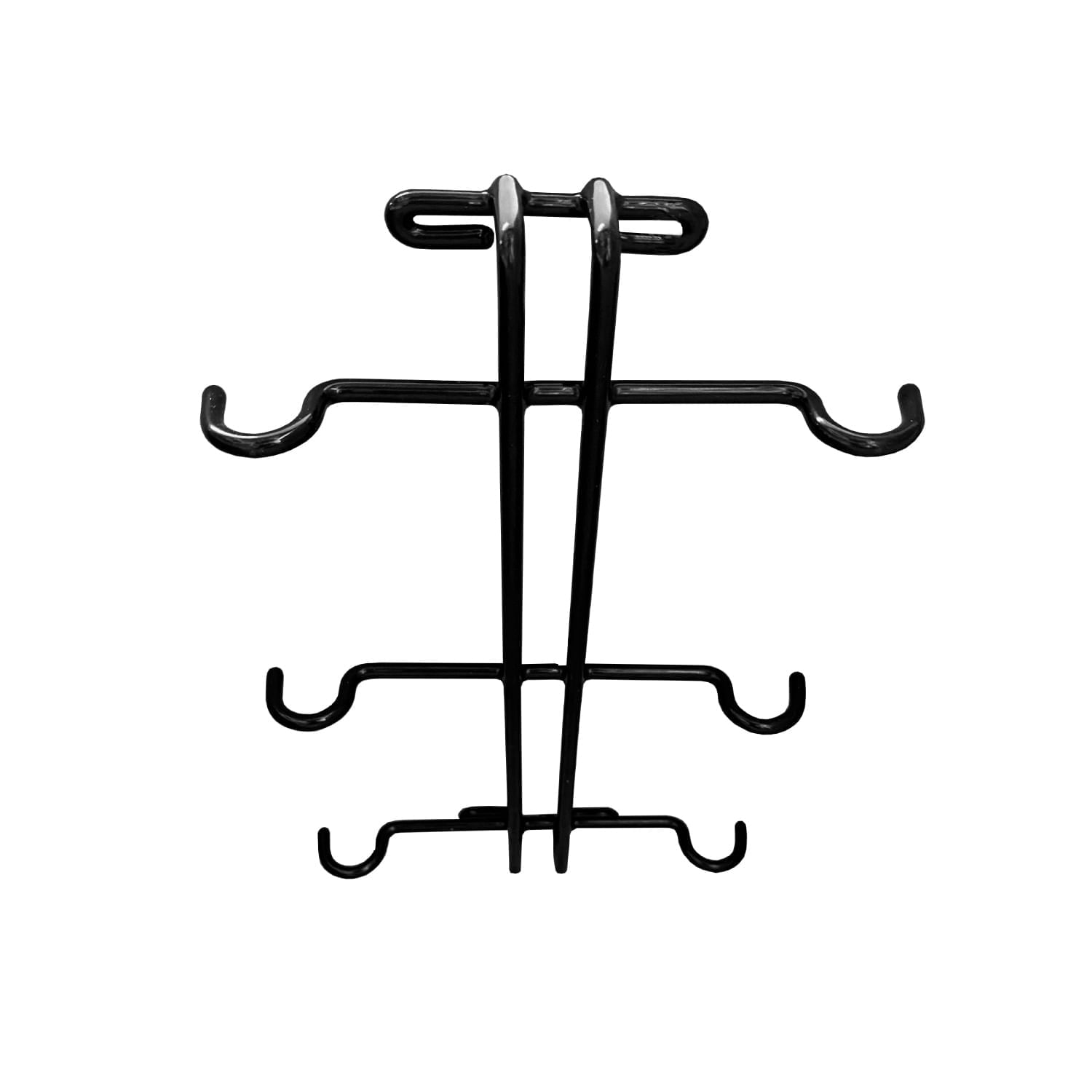 Porta Tazas Negro De 6 Ganchos