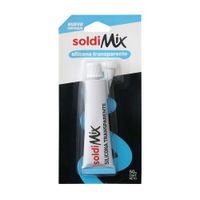 Silicona Sellador Transparente Soldimix 50gr