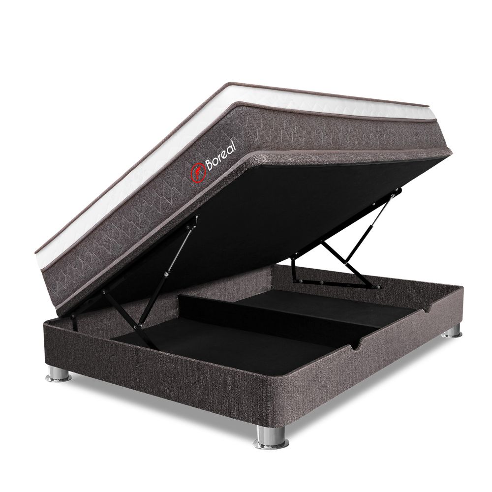 Cama Boxet Boreal Pocket SS 1.5plz - Promart