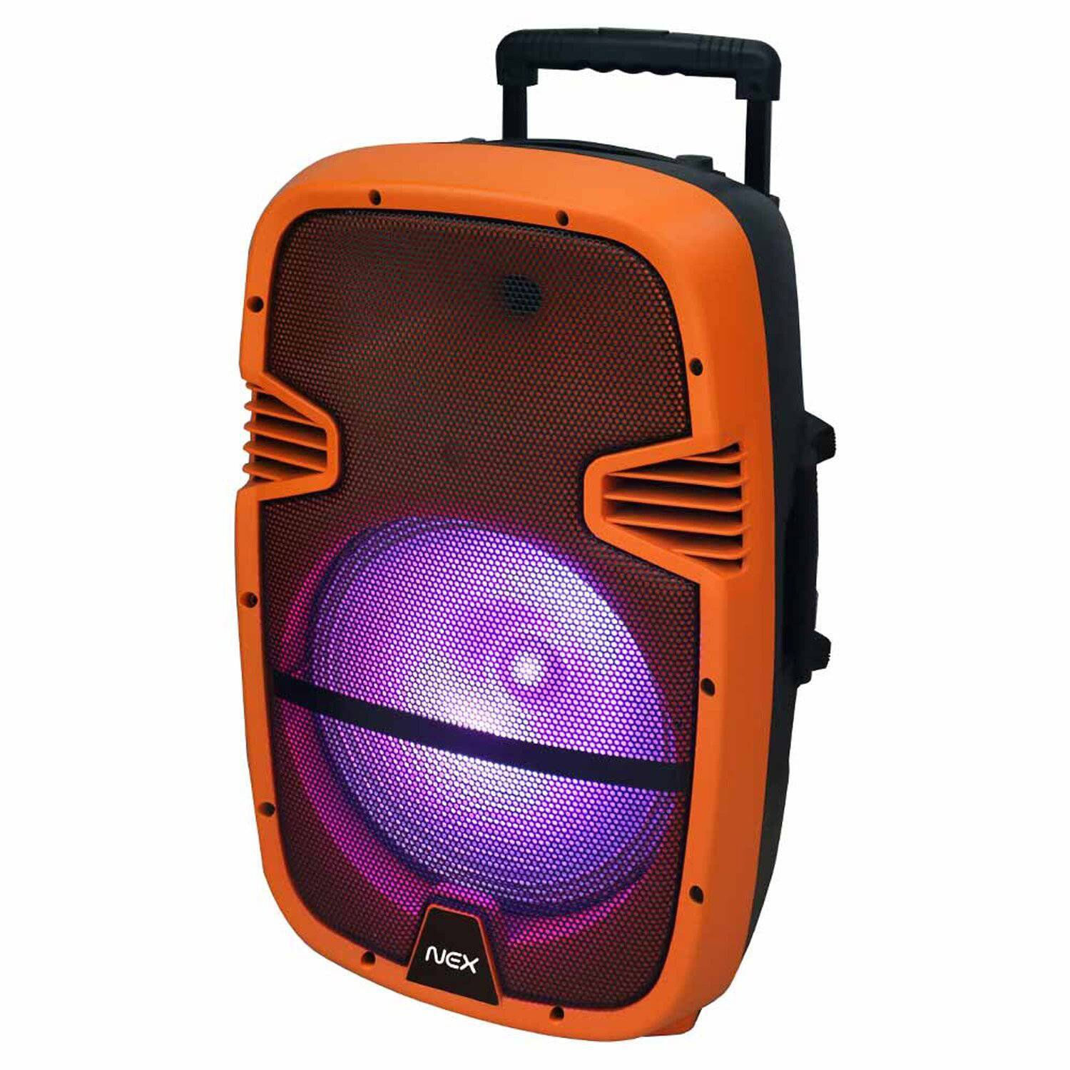Parlante Nex karaoke con micrófono de  60 w KBT08N