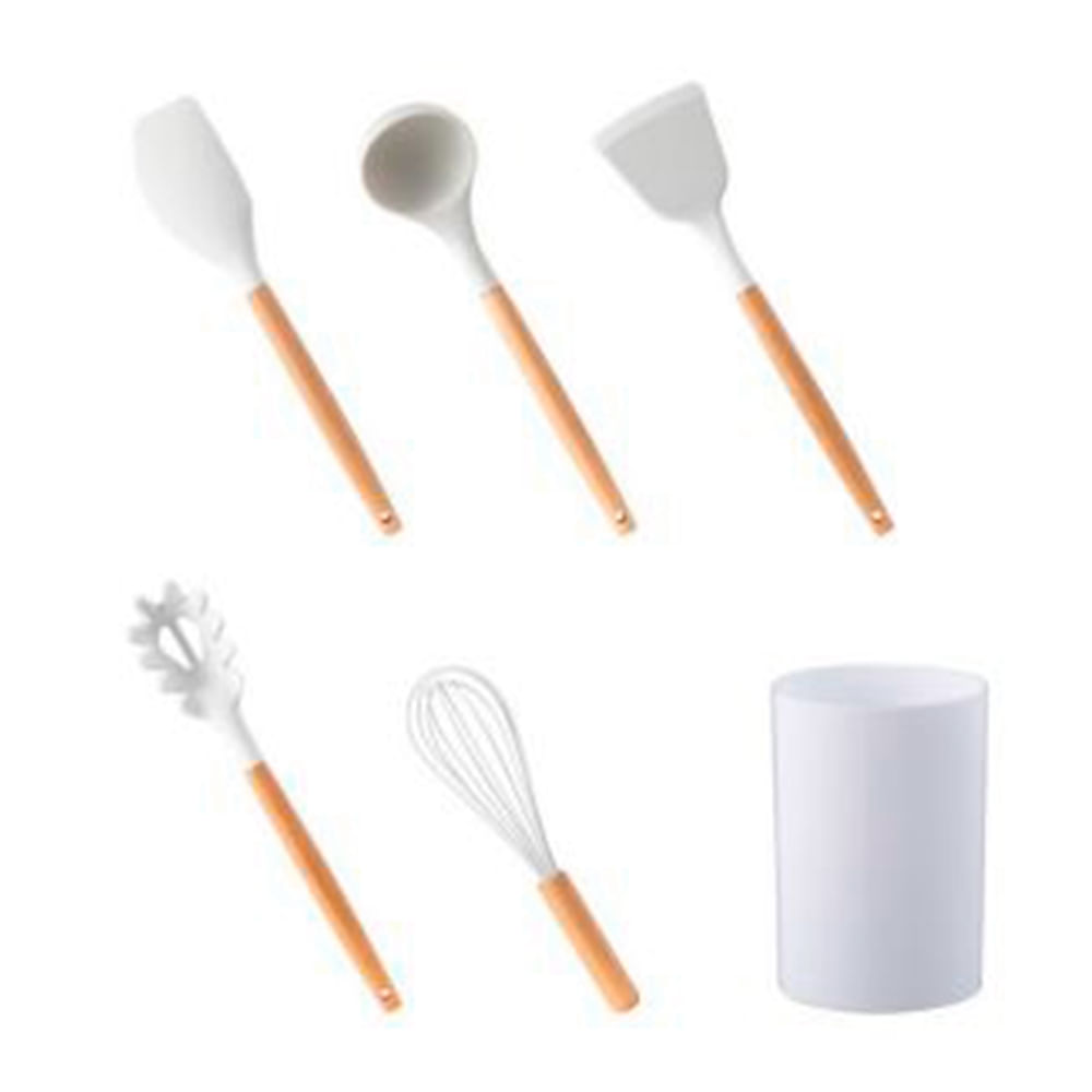 Set de Utensilios Holstein 6 Piezas Blanco