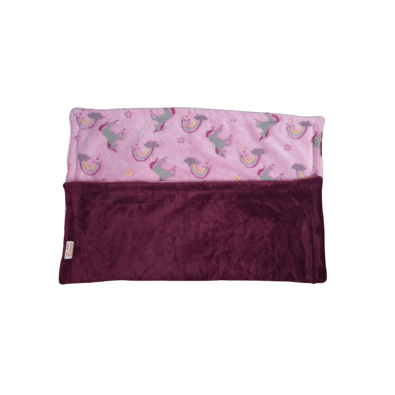 Manta Aimama Luminosa Rosado Diseño Arco Iris