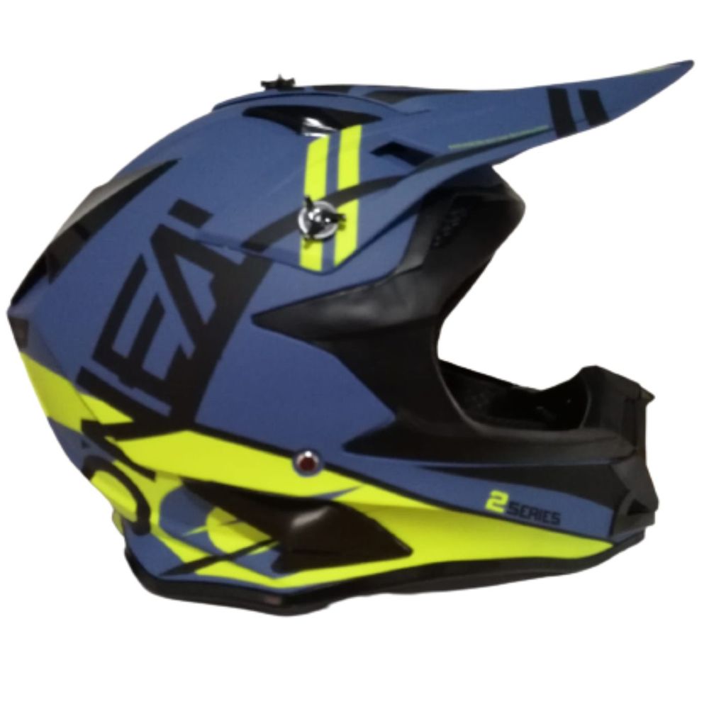 Casco Motocross Opalo Certificacion DOT en azul Talla L/XL - Promart