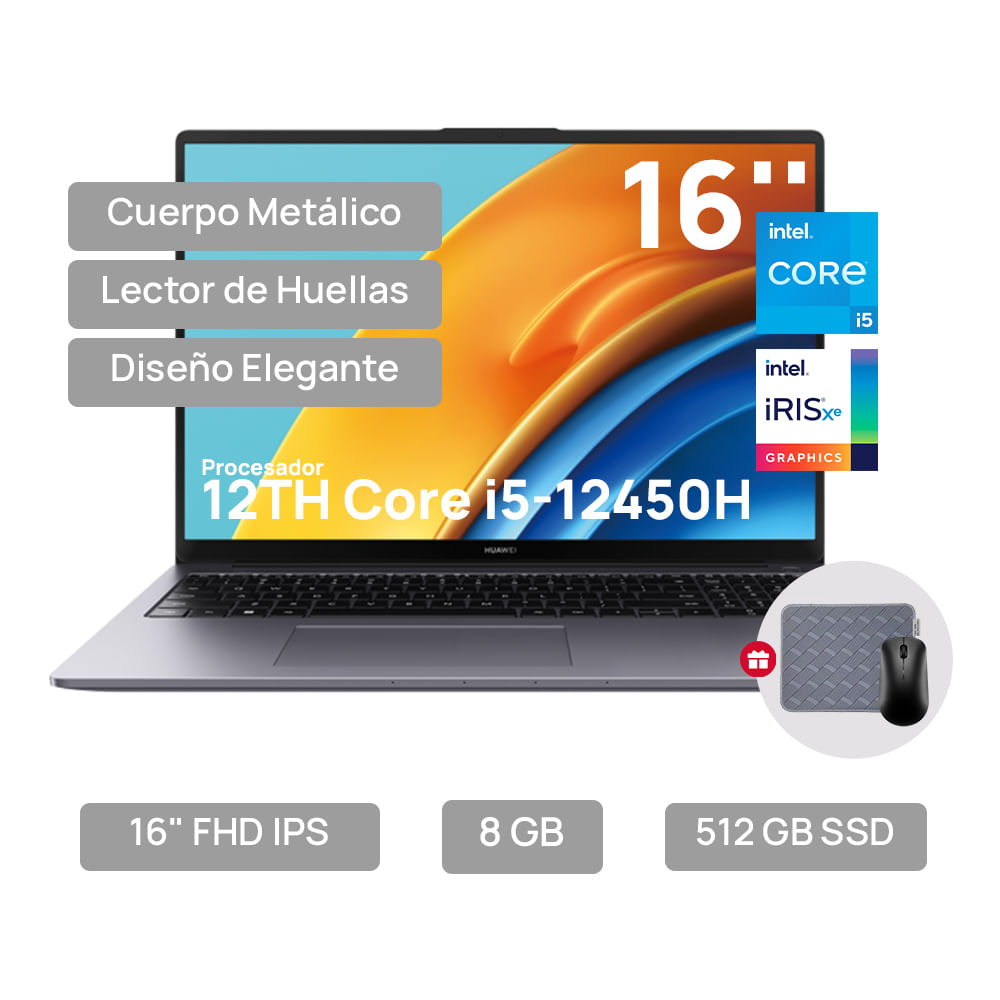 huawei matebook d16 16 512