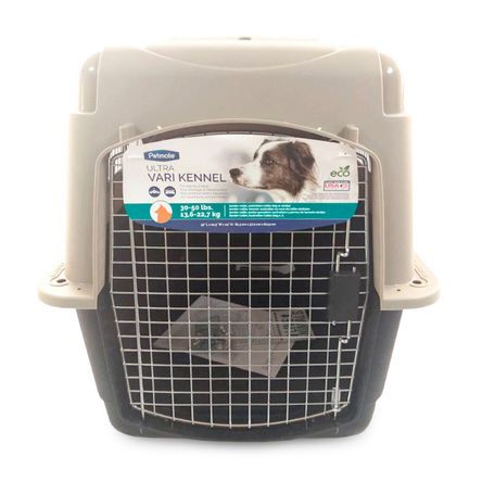 Transportador Vari Kennel Ultra Fashion Negro Crema Petmate ML Transportador Vari Kennel Ultra Fashion Negro Crema Petmate ML