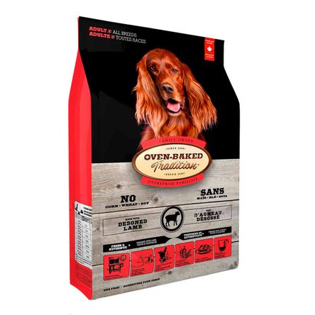 Comida Perro Todas las Razas Oven Baked Tradition Cordero Deshuesado 2.27kg