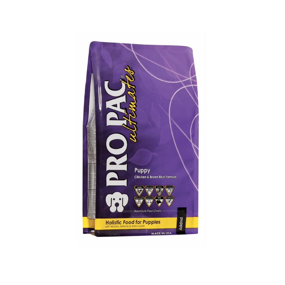 Comida de Pollo y Arroz Integral para Cachorro Pro Pac 2.5kg - Promart