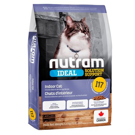 Comida Gato Nutram I17 Harina Pollo Huevos Enteros 5.4kg