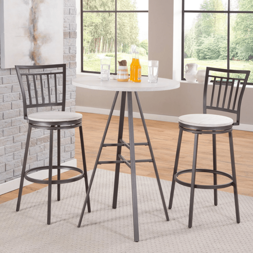 Mesa Bar + 2 Sillas Patty Ventitas Home Ártiko