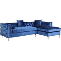 Seccional Derecho Giovanni Living Furniture Azul