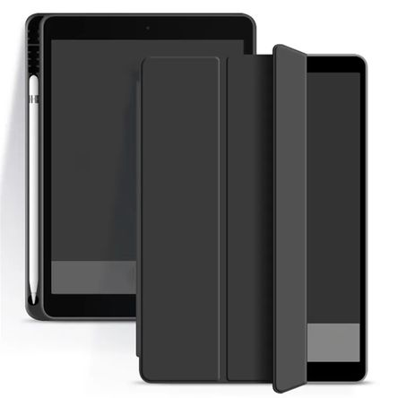 Funda Smart Cover con Porta Lapiz Compatible con Ipad 10ma generacion 10,9