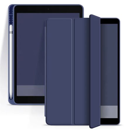 Funda Smart Cover con Porta Lapiz Compatible con Ipad 10ma generacion 10,9