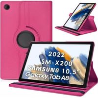 Funda Giratoria Compatible con Tablet A8 10,5 SM-X200/X205 Fucsia