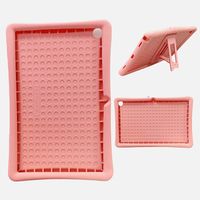 Funda de Silicona Compatible con Tablet Lenovo M10 Plus 3ra Gen 10,6"" Palo Rosa