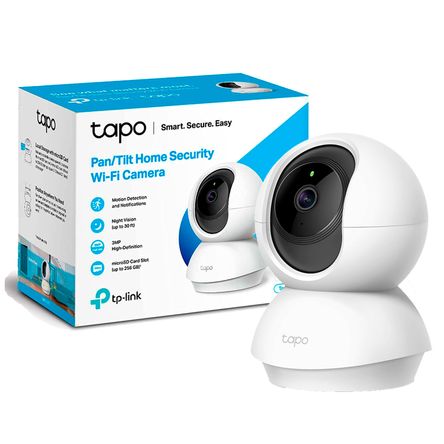 Cámara de Vigilancia Wi Fi Tp Link Tapo C210 Giratoria 360 3Mp Sd 32Gb Tp-Link