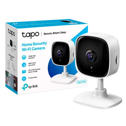 Cámara de Vigilancia Wi Fi Tp Link Tapo C100 1080P Fhd Tp-Link