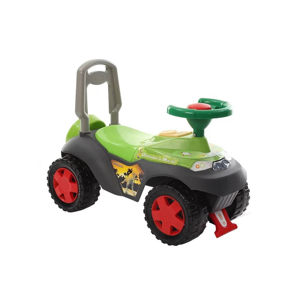 Buggy Correpasillos Diseño Dino Verde