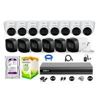 Cámaras Seguridad Dahua Kit 14 Cámaras Full Hd Audio 2tb