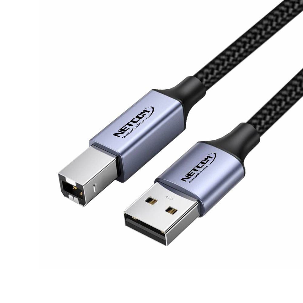 Cable USB 2.0 a Mini USB V3 5 pines 1.8 Metros con Filtro Trautech GENERICO