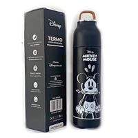 Termo Romax 500ml Modelo Mickey Mouse Acero Inoxidable - Negro