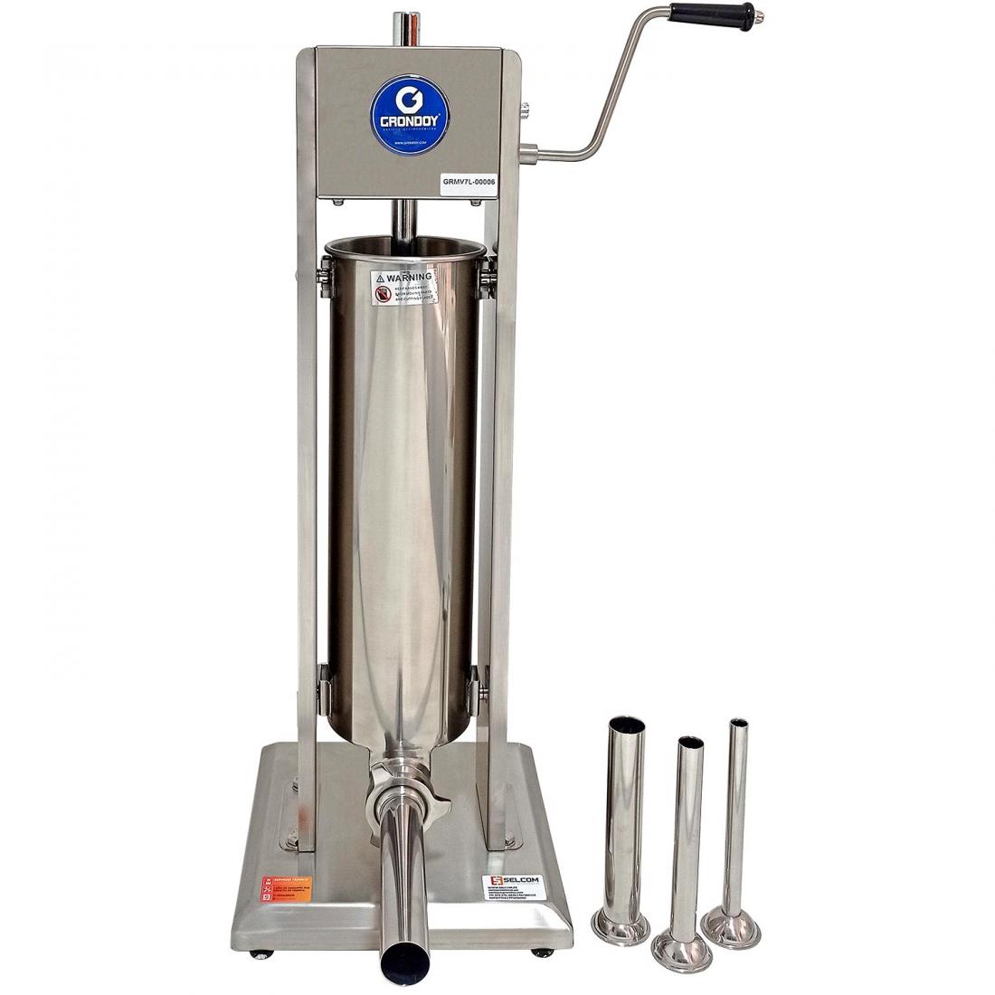 Embutidora Manual de 7 Litros GRONDOY